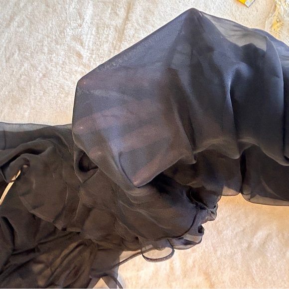 NWT House of CB Malila Ruffle Cowl Cocktail Dress - Picture 8 of 10